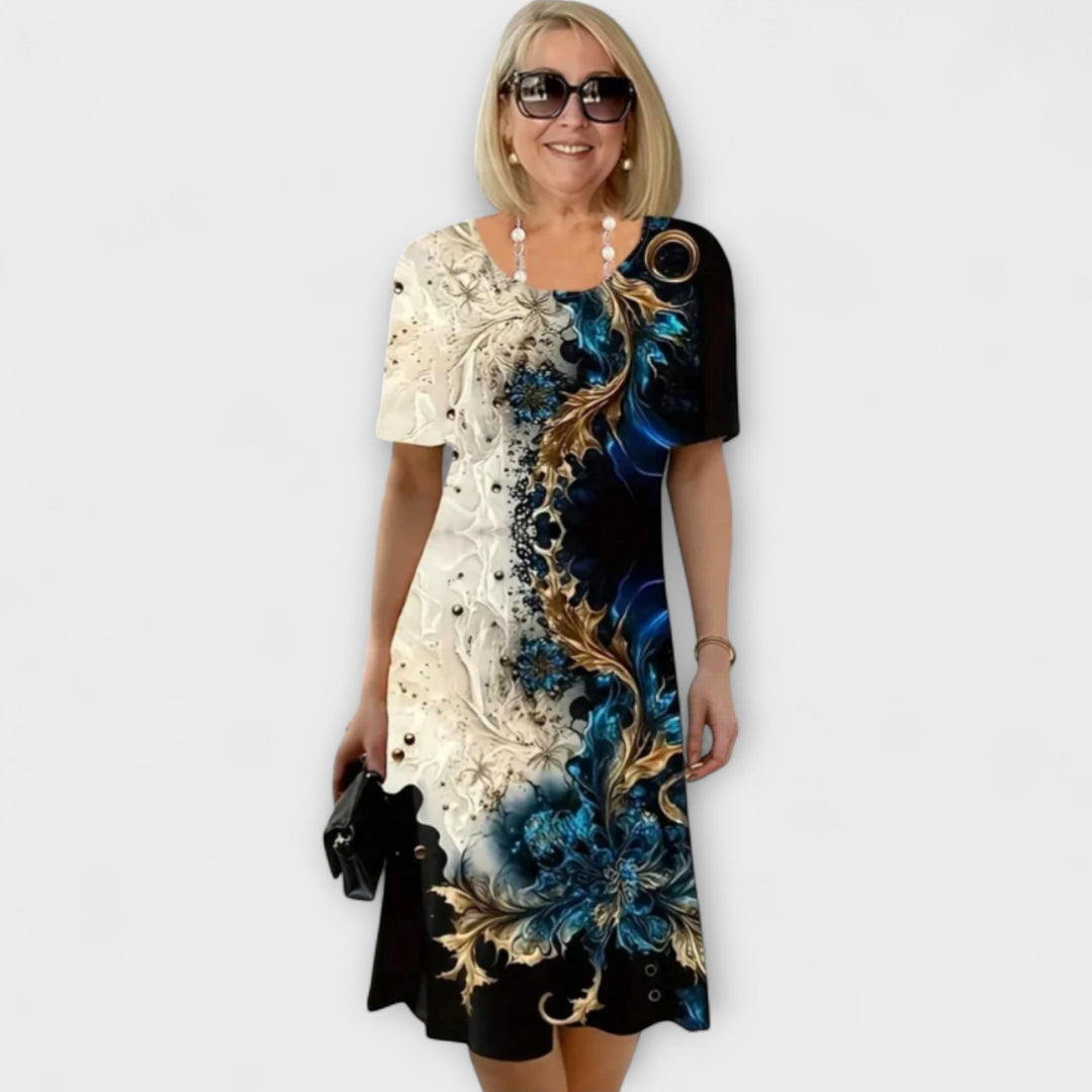 Barbara - Kesämekko kukkakuosisella