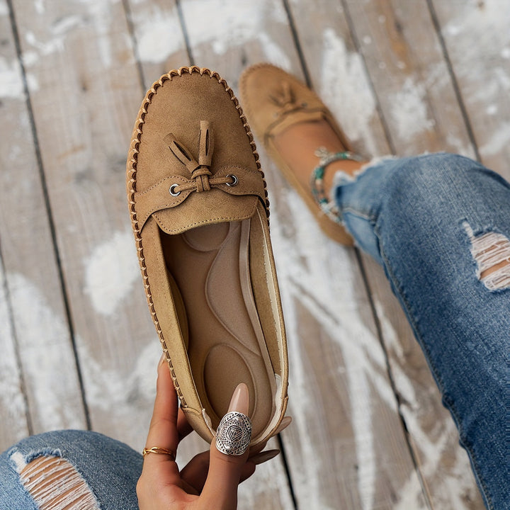 Nadine™ - Klassiset loaferit, joissa on tasselit