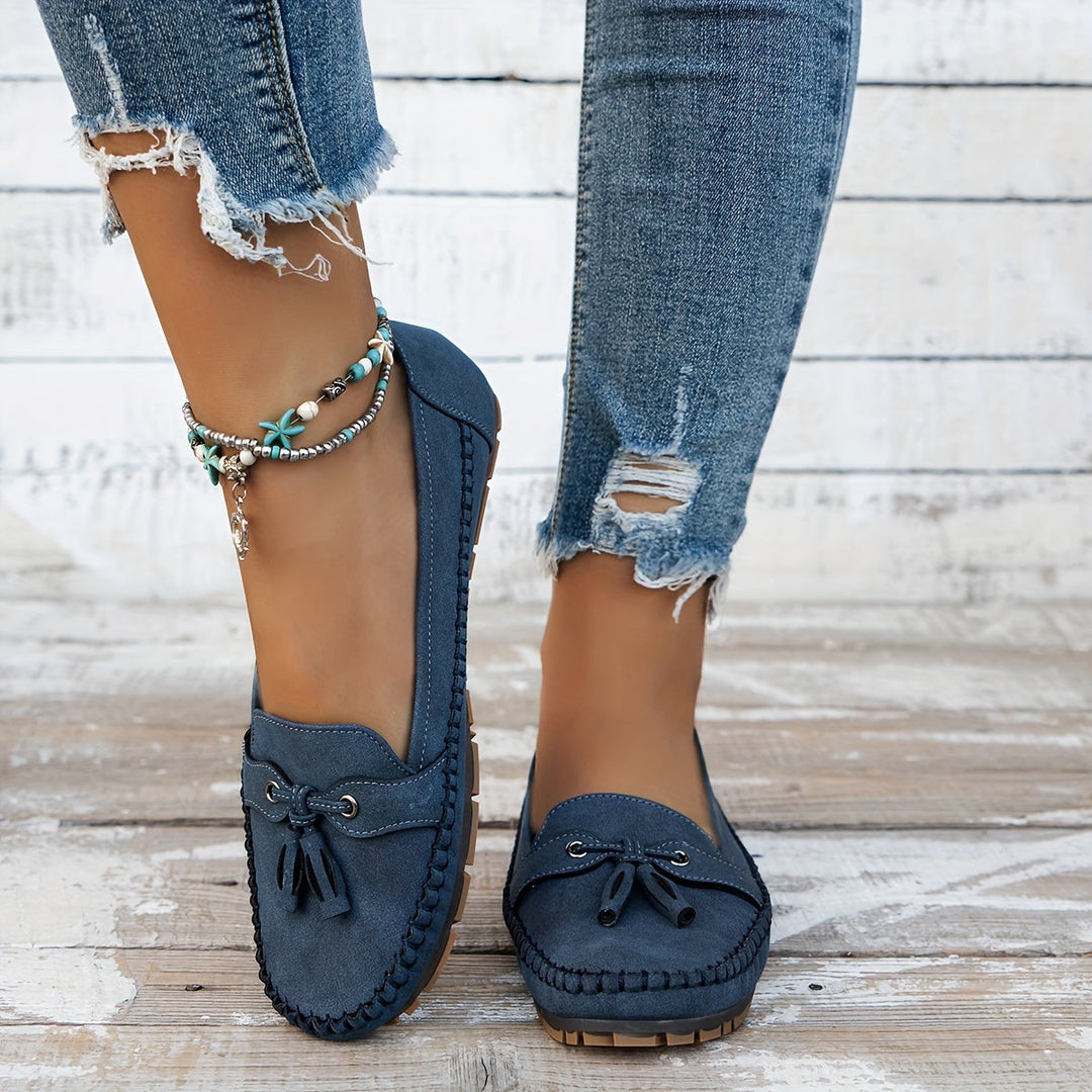 Nadine™ - Klassiset loaferit, joissa on tasselit