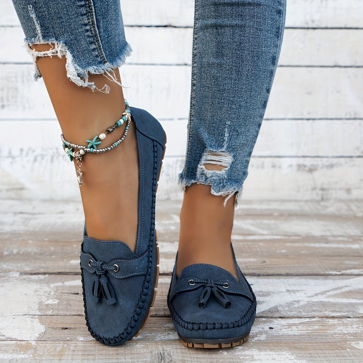 Nadine™ - Klassiset loaferit, joissa on tasselit