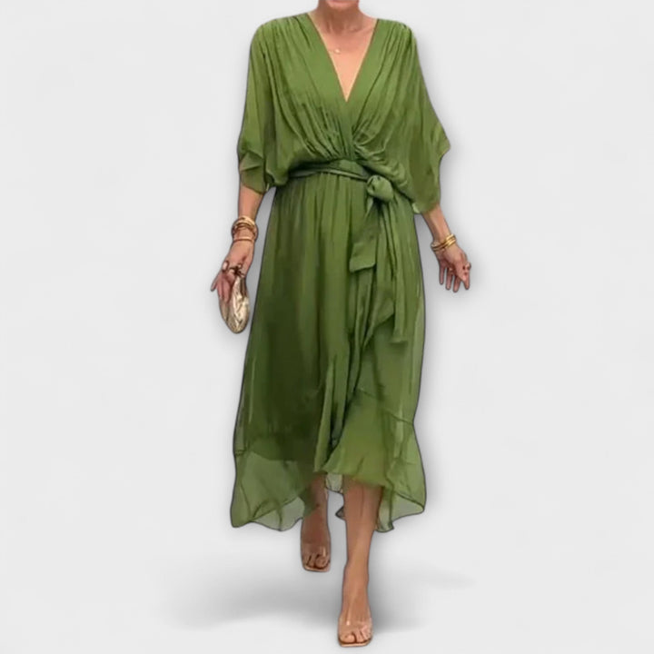 Amoura - Shaffonklei V-Neck Top