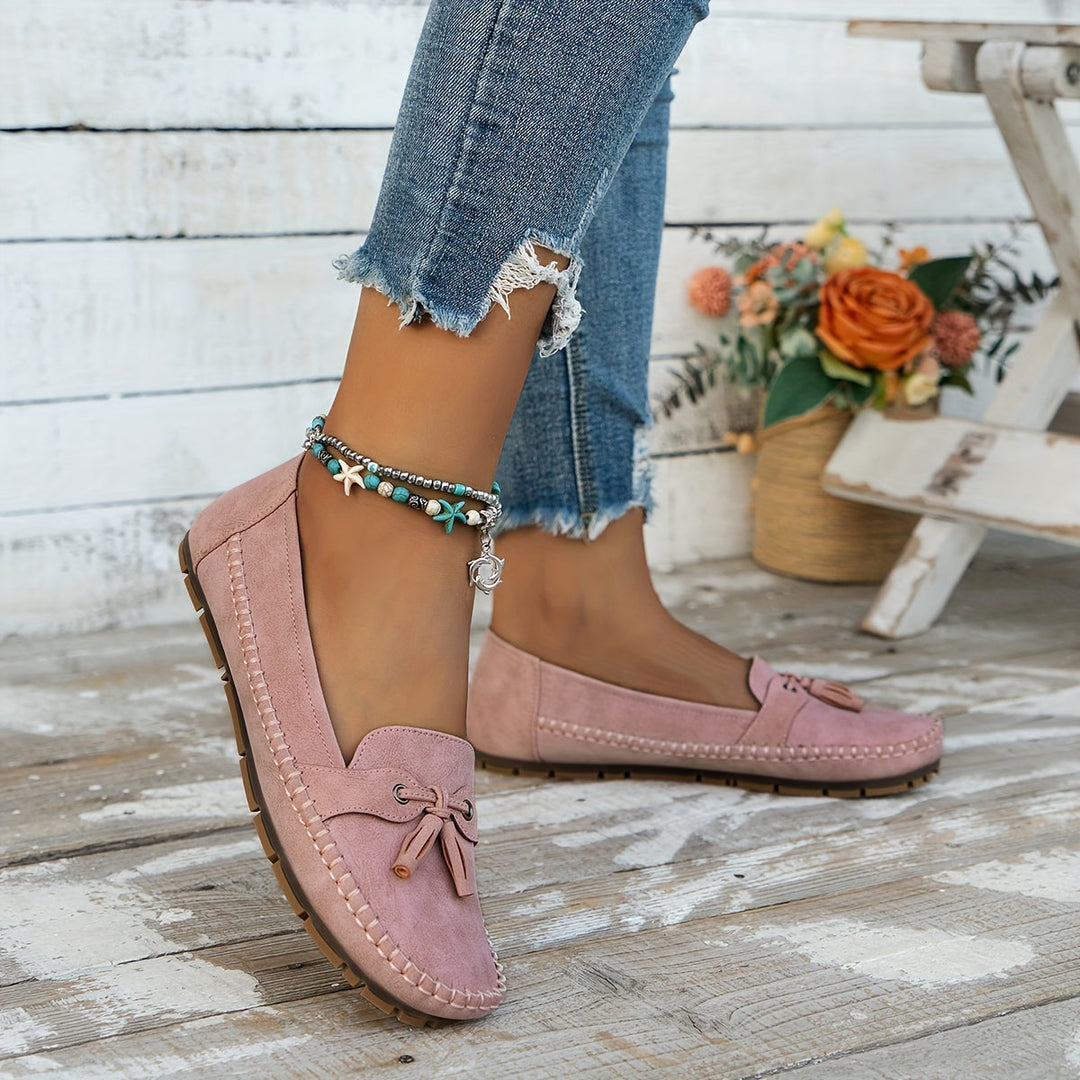 Nadine™ - Klassiset loaferit, joissa on tasselit