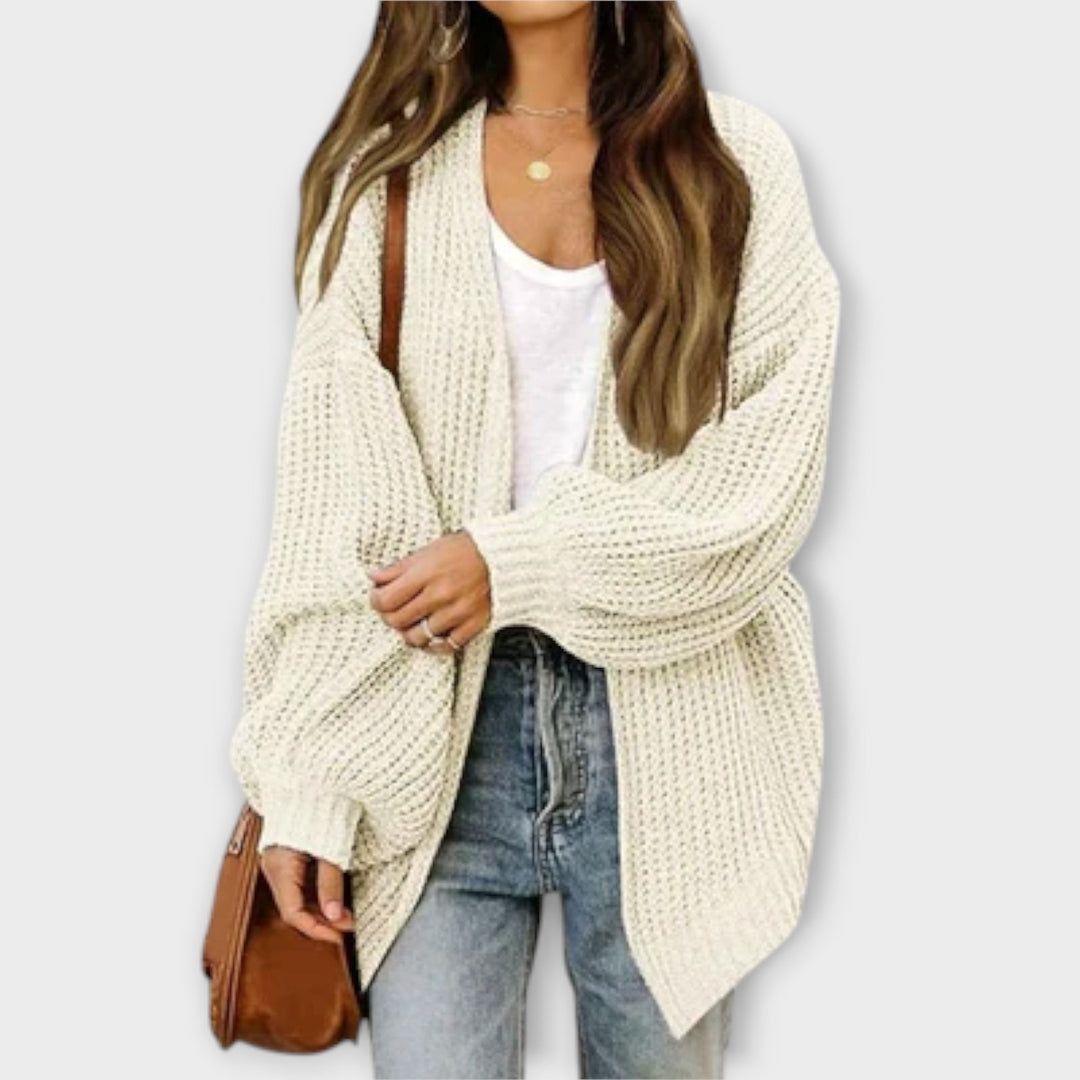 Leppa - Tyylikäs neulottu neuletakki