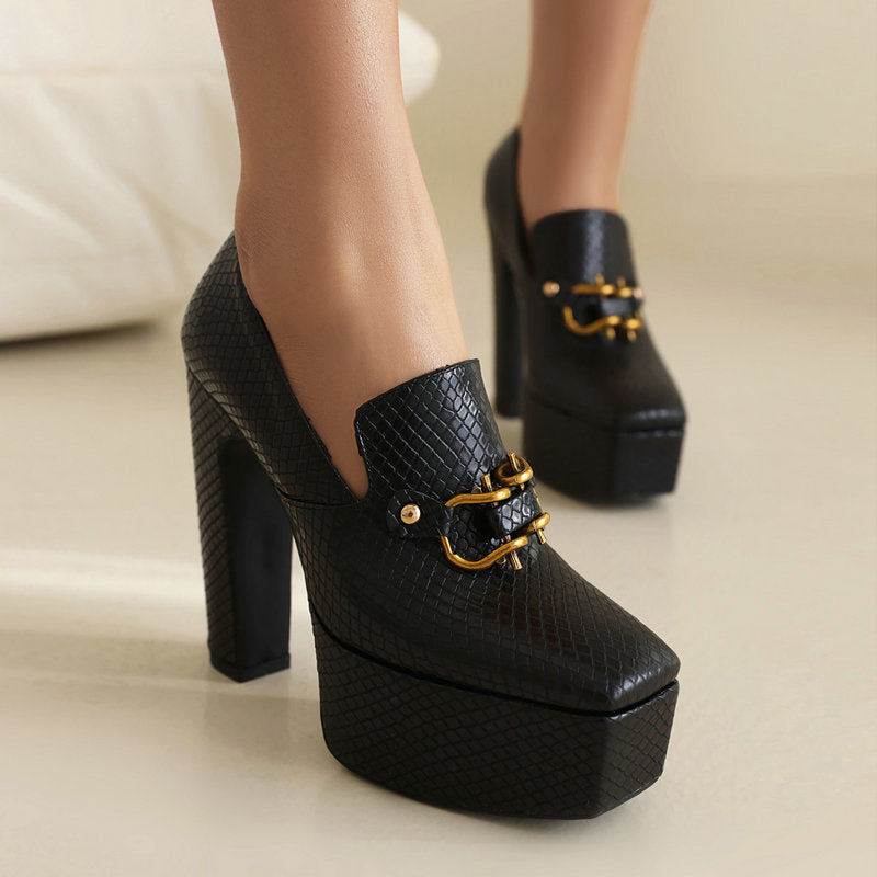 Alessia Platform-Korkokengät