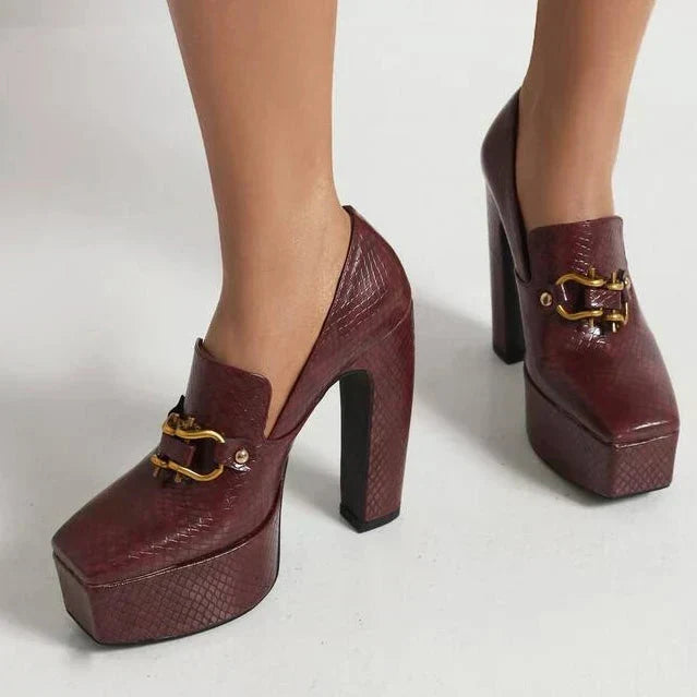 Alessia Platform-Korkokengät