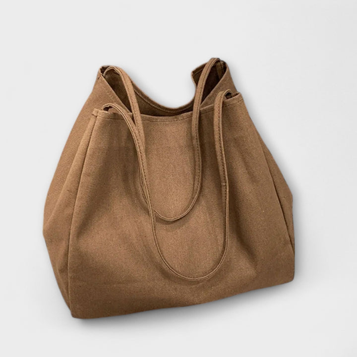 Premium Iso Canvas-Shoppailutasku