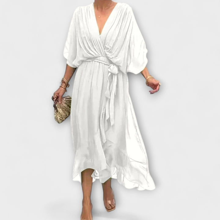 Amoura - Shaffonklei V-Neck Top