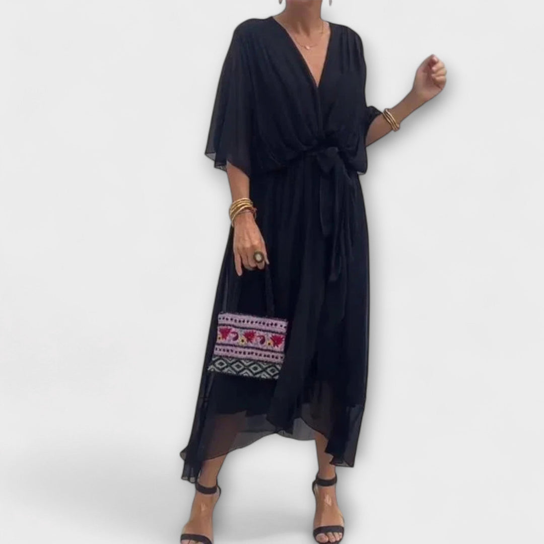 Amoura - Shaffonklei V-Neck Top