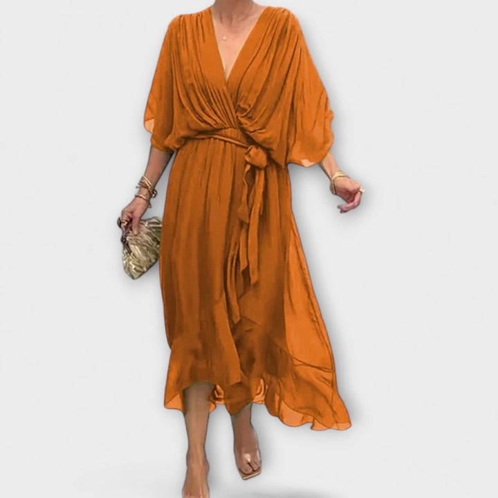 Amoura - Shaffonklei V-Neck Top